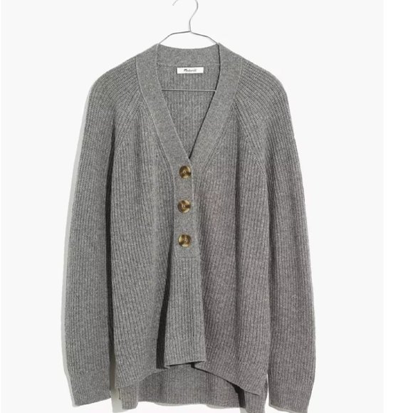 Madewell Sweaters - Madewell Ribbed Lyle Henley Sweater